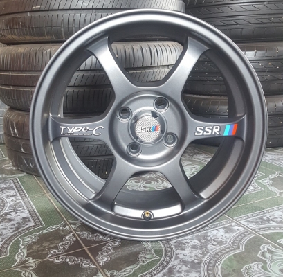 ขายล้อใหม่15 SSR 4รู100 ยางใหม่ NITTO  4 ล้อ