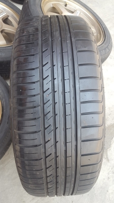 ล้อมือ2 TE37 ขอบ15 4รู100ยาง195/55/15 ปี 15  4 ล้อ