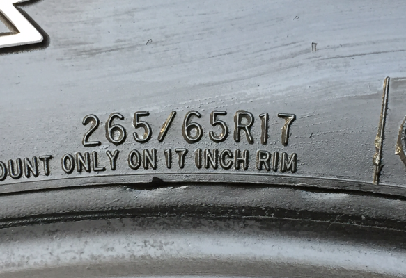 ยาง All Cooper 265 65 17 ปี13 ดอกเต็ม ไม่มีปะ ราคาไม่แพง