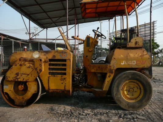 รถบด4ตัน KOMATSU JV40CW-2 สภาพเก่านอก