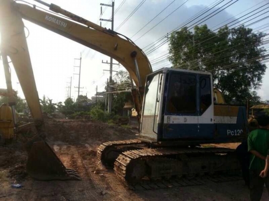 ขายด่วน!! KOMATSU PC 120-5 คอนโทรลั้น ตัวเดินเล็ก สภาพสวยค่ะ พร้อมใช้งาน สนใจติดต่อ ญาดา 082-4487788 ขายด่วน!! KOMATSU PC 120-5 คอนโทรลั้น ตัวเดินเล็ก สภาพสวยค่ะ พร้อมใช้งาน สนใจติดต่อ ญาดา 082-4487788