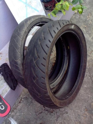 ขายยางคู่ละ500