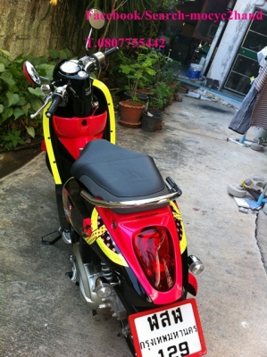 ขาย HONDA Scoopy i สีชมพู-ดำ รถสวย ปี55 ไมล์ 4041 Km. เครื่องเดิมๆ ไม่เคยล้ม  = 29,500