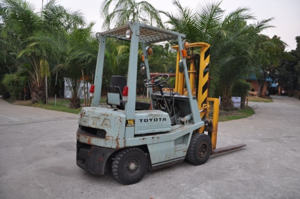 ขาย FORKLIFT TOYOTA1.5ตันครึ่ง สภาพสวยเดิมจากญี่ปุ่น ขาย95,000บาท