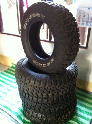 ขออนุญาติขายยาง MAXXIS BIG HORN 245/75/R16 ปี 29/11 สภาพสวยพร้อมใช้งานครับ ขออนุญาติขายยาง MAXXIS BIG HORN 245/75/R16 ปี 29/11 สภาพสวยพร้อมใช้งานครับ