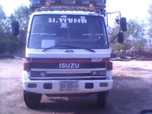 รถบรรทุก  10  ล้อ ISUZU  175  แรง รุ่น  FVZ 12 MY เครื่องดี  ครัชชีสวย