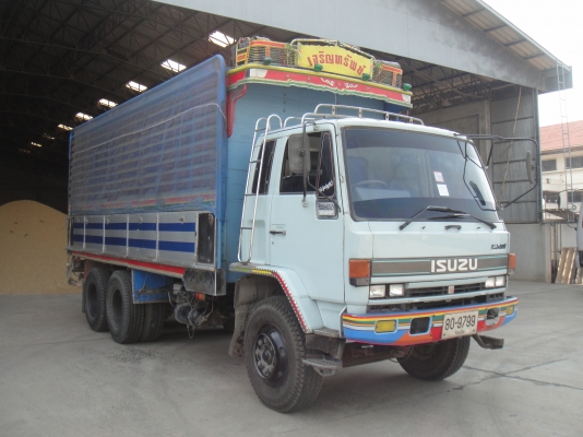 ขายสิบล้อISUZU ROCKYนางฟ้าสภาพสวยเพลาเดียว เครื่อง6HE1 195 โทรเลยครับ 081-8738176