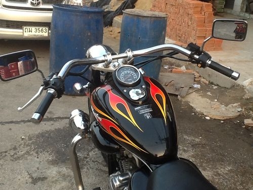 PHANTOM200CCรถปี52ลายไฟใหญ่แต่งจัดเต็มสไตร์ฮาเล่ย์