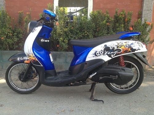 ขายfinoสีดำน้ำเงินขาวปี2553