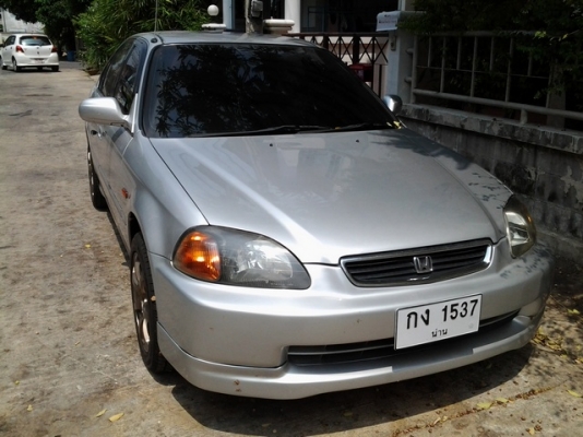 ขายซีวิคตาโตปี 1997 เครื่องตัวนอก V-TEC D16A แน่นๆครับ สด160000 บาท เล่มพร้อม ใครติดแบล็กลิสต์อยากผ่อนแบบไม่ต้องยื่นไฟแนนซ์ผ่อนกับผมเองได้ดาวน์ 75000 บาท ผ่อนเดื่อนละ 3300 บาท 33 งวด รถมีเล่มพร้อมนะครับ ดาวน์แพงนิดเพราะ จัดเองครับ ไม่มีดอก