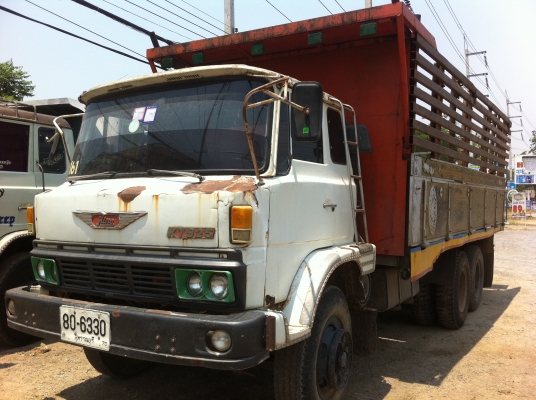 ขายรถบรรทุก 10 ล้อ (กระบะไม้-ไม่ดั้ม) HINO KT920 ตัวรถ KT920-11320 เลขเครื่อง EL100-30045 (191 แรงม้า) ช่วงล่าง UD