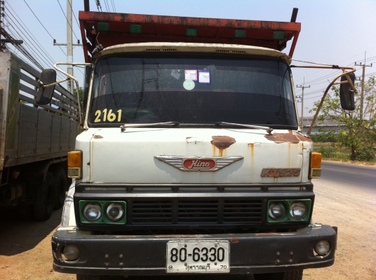 ขายรถบรรทุก 10 ล้อ (กระบะไม้-ไม่ดั้ม) HINO KT920 ตัวรถ KT920-11320 เลขเครื่อง EL100-30045 (191 แรงม้า) ช่วงล่าง UD