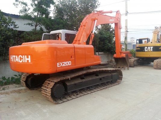 ขายรถแบคโฮ HITACHI EX200-2 ของเก่าจากญี่ปุ่นพร้อมใช้งานสภาพรถ 90\% เอกสารอินวอย ขายรถแบคโฮ HITACHI EX200-2 ของเก่าจากญี่ปุ่นพร้อมใช้งานสภาพรถ 90\% เอกสารอินวอย