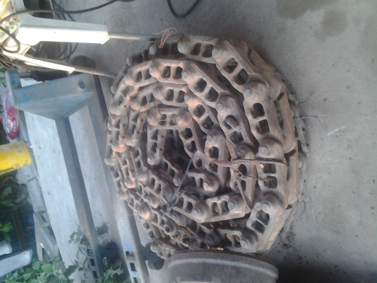 ขายโซ่รถแม๊กโครKOMATSU  PC 120 ใช้ใด้ทุกรุ้นสวยพร้อมใช้