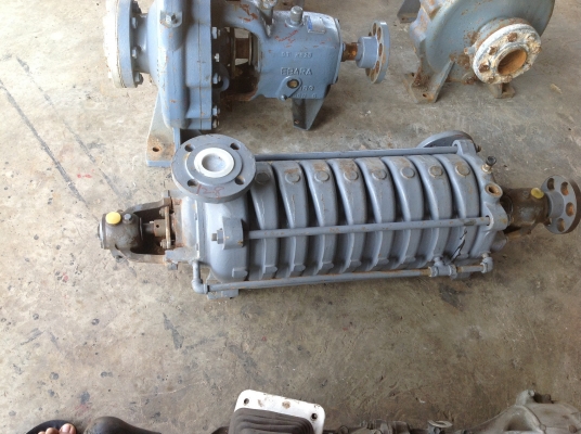 ขายปั้มน้ำมัลติสเตดเก่าญี่ปุ่น ขนาด 9 ใบพัด ยี่ห้อ EBARA ขนาด 2x2 นิ้ว สภาพสวยมากๆ ขายปั้มน้ำมัลติสเตดเก่าญี่ปุ่น ขนาด 9 ใบพัด ยี่ห้อ EBARA ขนาด 2x2 นิ้ว สภาพสวยมากๆ