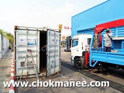 ให้เช่า รถเฮี๊ยบ รถบรรทุกติดเครน รถเครน 25 ตัน