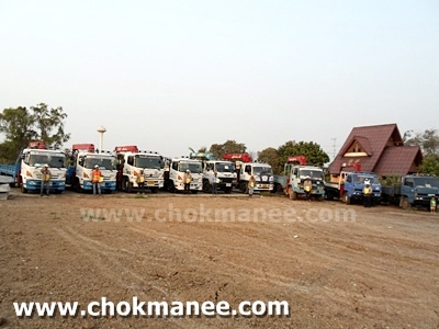 ให้เช่า รถเฮี๊ยบ รถบรรทุกติดเครน รถเครน 25 ตัน