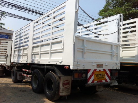 ฝากขายลูกพ่วงสามมิตร สามคานแท้ ยาว 7 เมตร ไม่ดัมพ์ คอกเกษตร