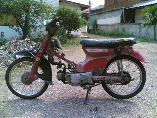 ขาย Honda C70KA แท้ เครื่องดีขี่ใช้งานได้ตมปกติอะไหล่บางชิ้นต้องเก็บขายตามสภาพ