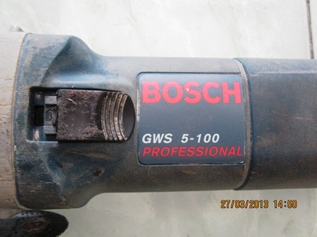 เครื่องเจียรไฟฟ้าBOSCH GWS5-100 สภาพดี พร้อมใช้งานครับ