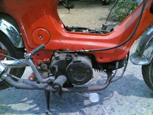 ขาย Honda Chaly เครื่อง Nice110 เล่มทะเบียนเครื่องพร้อมชุดโอนเครื่องดีอะไหล่แต่งตามรูป