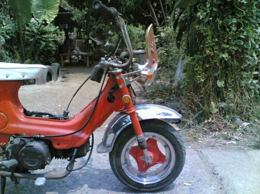 ขาย Honda Chaly เครื่อง Nice110 เล่มทะเบียนเครื่องพร้อมชุดโอนเครื่องดีอะไหล่แต่งตามรูป