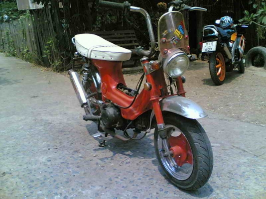 ขาย Honda Chaly เครื่อง Nice110 เล่มทะเบียนเครื่องพร้อมชุดโอนเครื่องดีอะไหล่แต่งตามรูป