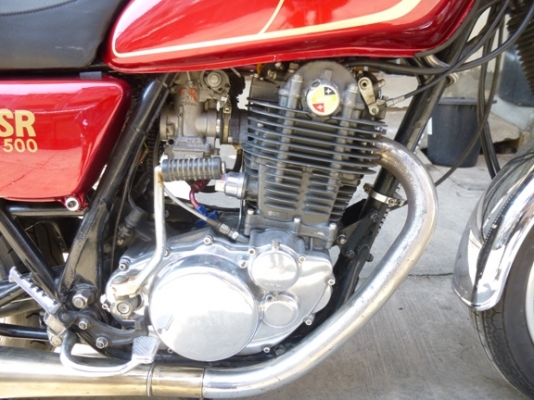 ขาย sr500 เดิมๆ ทะเบียน 1สูบ500 cc พร้อมโอน 140,000 บาท