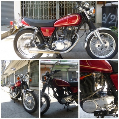 ขาย sr500 เดิมๆ ทะเบียน 1สูบ500 cc พร้อมโอน 140,000 บาท