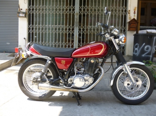 ขาย sr500 เดิมๆ ทะเบียน 1สูบ500 cc พร้อมโอน 140,000 บาท