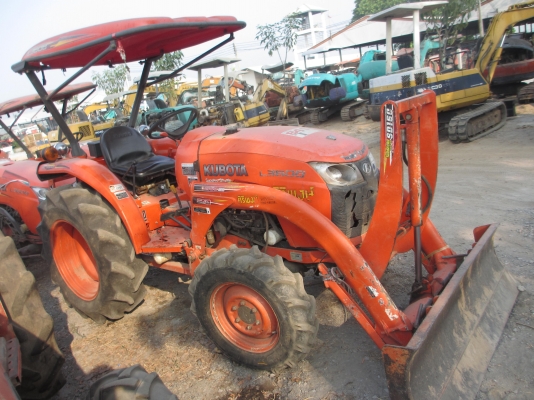 มาแล้ว KUBOTA L3608 ตามสภาพ   พร้อมใบมีด ดันดินหน้า แถมผานตราช้าง มือสอง