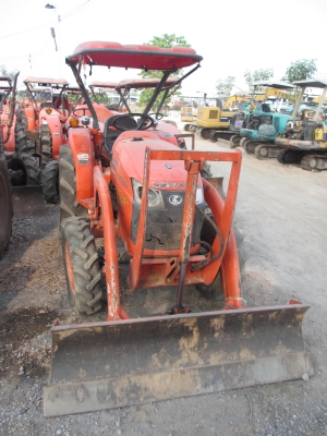 มาแล้ว KUBOTA L3608 ตามสภาพ   พร้อมใบมีด ดันดินหน้า แถมผานตราช้าง มือสอง