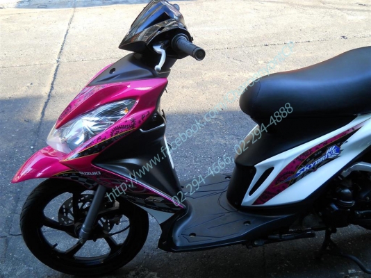SUZUKI SKYDRIVE 125 CC ปี 2010 ล้อ MAX รถสวยโดนใจ สภาพพร้อมใช้ SUZUKI SKYDRIVE 125 CC ปี 2010 ล้อ MAX รถสวยโดนใจ สภาพพร้อมใช้