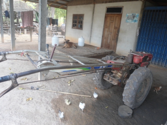 -ขายคูโบต้าเดินตาม 9.5แรงรถพร้อมใช้ถูกๆ