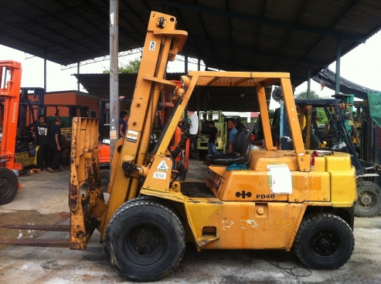 ขายฟอล์คลิฟท์ 4 ตัน  KOMATSU FD40-3 รถเก่าญี่ปุ่น ฮิ้งฟอล์ค