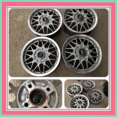 ขายแม็กซ์มือ2 ขอบ15 BBS 4รู100/114 ราคา 4700 บาทราคาถูก