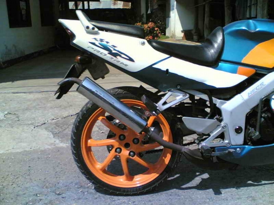 ตัดใจขาย Honda Nsr150Proarm เล่มทะเบียนเต็มพ้อมชุดโอนแปลงมาจากตัว RRW ระบบไฟดีหมดวาร์วเปิด