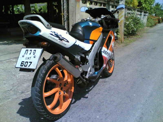 ตัดใจขาย Honda Nsr150Proarm เล่มทะเบียนเต็มพ้อมชุดโอนแปลงมาจากตัว RRW ระบบไฟดีหมดวาร์วเปิด