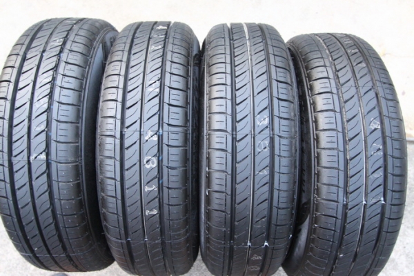 กะทะ14 4รู100 + ยาง Dunlop 165/65/14 ปี13 วิ่งไม่ถึง 50โลป้ายแดง