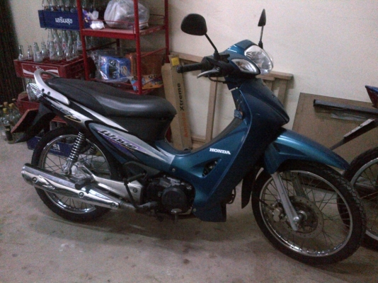 ขาย!เวฟ125s สต๊าทมือ ปี46 รถเครื่องเดิมแน่นๆ พร้อมใช้ ทะเบียน+เอกสารโอน ภาษี52 088-2197709