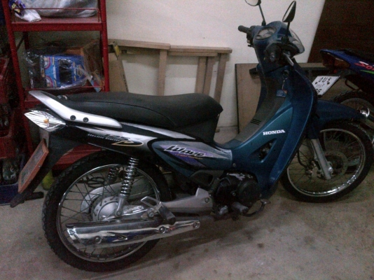 ขาย!เวฟ125s สต๊าทมือ ปี46 รถเครื่องเดิมแน่นๆ พร้อมใช้ ทะเบียน+เอกสารโอน ภาษี52 088-2197709