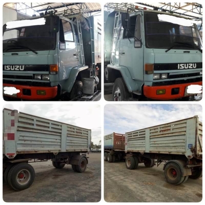 ISUZU ROCKY (นางฟ้า) 1,090,000 แม่ดั้ม 6 ม.-ลูกดั้ม 6 เมตร เครื่อง 6SD1 Turbo -320 แรง ยางดี คัสชีสว