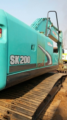 ขายด่วน KOBELCO SK200 YN12 สภาพพร้อมใช้งาน เครื่องปั้มดี รถสวย ภายในเรียบร้อย ไฟฟ้าสมบูรณ์ โซ่ช่วงล่างเต็ม รถทำงาน 69xx กว่าชั่วโมง เอกสารใบแจ้งจำหน่าย