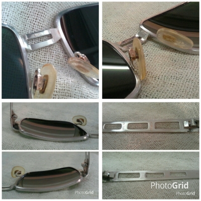 แว่นตาสายพันธุ์เยอรมัน ยุค &#039;70s ตัวลึก!  สายแข็ง!  Antique MENRAD handmade in Malta