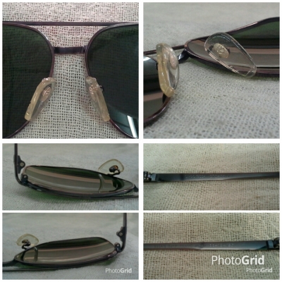 แว่นตาไททาเนียมบริสุทธิ์สายพันธุ์อัสซูรีย์ ยุค '90s  Authentic SERGIO TACCHINI handmade in Japan  บิ๊กไซซ์!