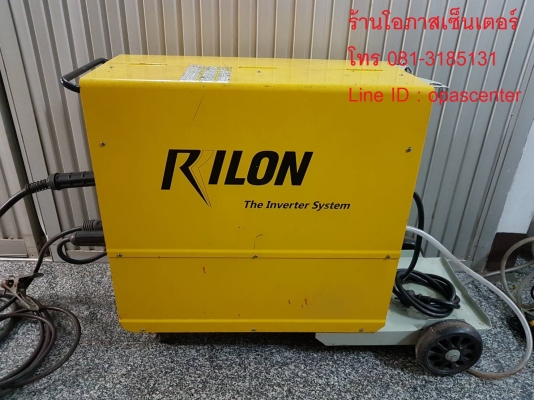 เครื่องเชื่อม Co2 ยี่ห้อ Rilon 250 แอมป์ รุ่น MIG250S ฟีดใน ตัวใหญ่ พร้อมสายเชื่อม ลวดเชื่อม สภาพดี ขายถูก