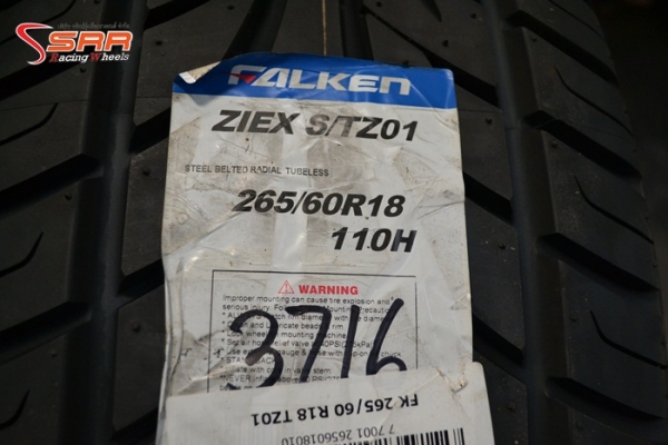 FALKEN TZ01 265/60R18 เส้นละ 5,000 บาท