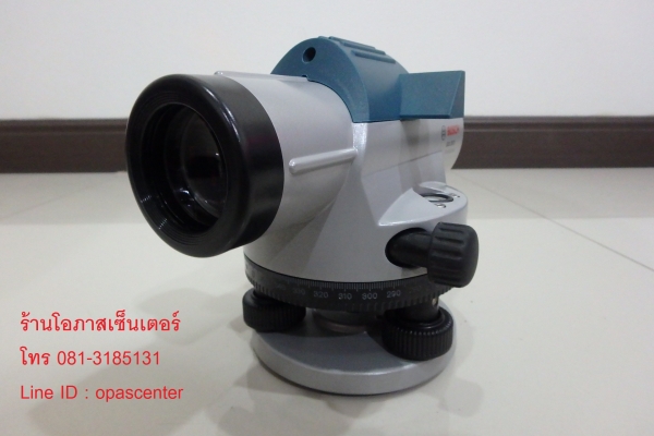 ลดราคา-กล้องวัดระดับ 26 เท่า ยี่ห้อ Bosch รุ่น GOL 26 D มีกล่องใส่ พร้อมขาตั้ง Bosch รุ่น BT 160 มือสอง สภาพใหม่ พร้อมใช้งาน