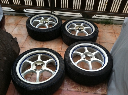 ขายล้อ Advan RG1 17 4/100 พร้อมยาง
