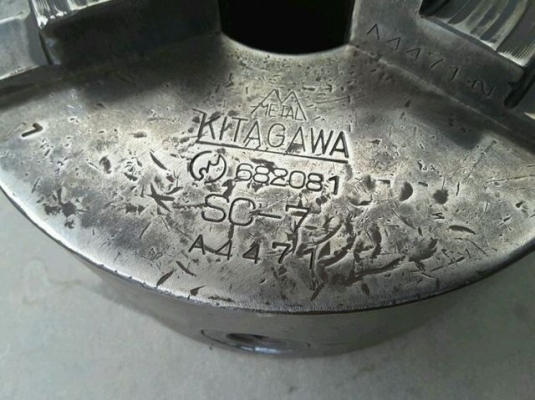 หัวจับแท่นกลึง ยี่ห้อ kitagawa ขนาด 7 นิ้ว